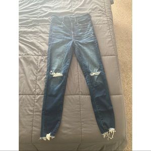 American eagle women’s super hi rise jegging